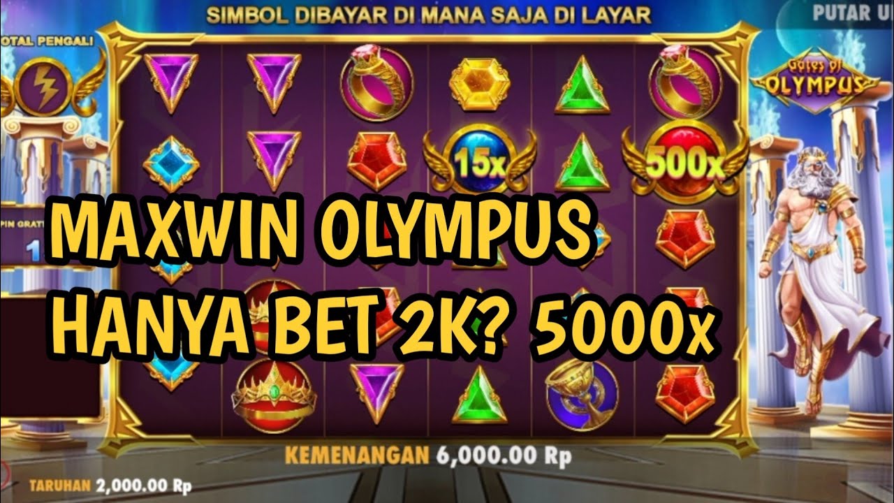 Today's Slot Gacor Olympus Pattern Tricks Reach the Jackpot